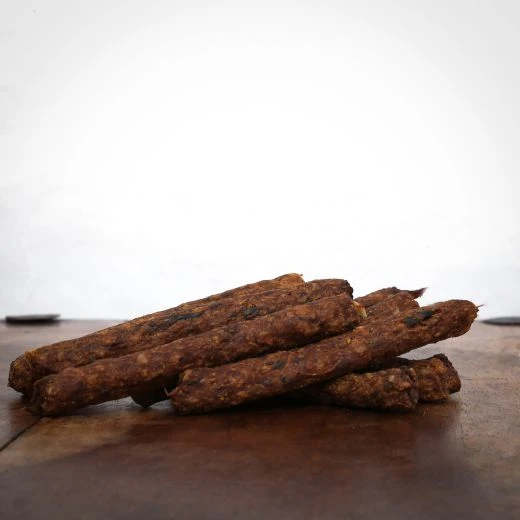 Dörrfleisch-Sticks Pferd, 100 g für Hunde 