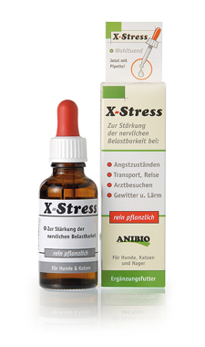 X-Stress rein pflanzlich, 30 ml für Hunde 
