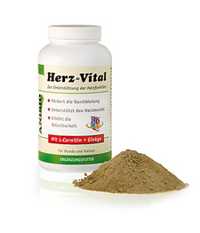 Anibio Herz-Vital  mit L-Carnitin + Ginkgo, 330 g für Katzen 